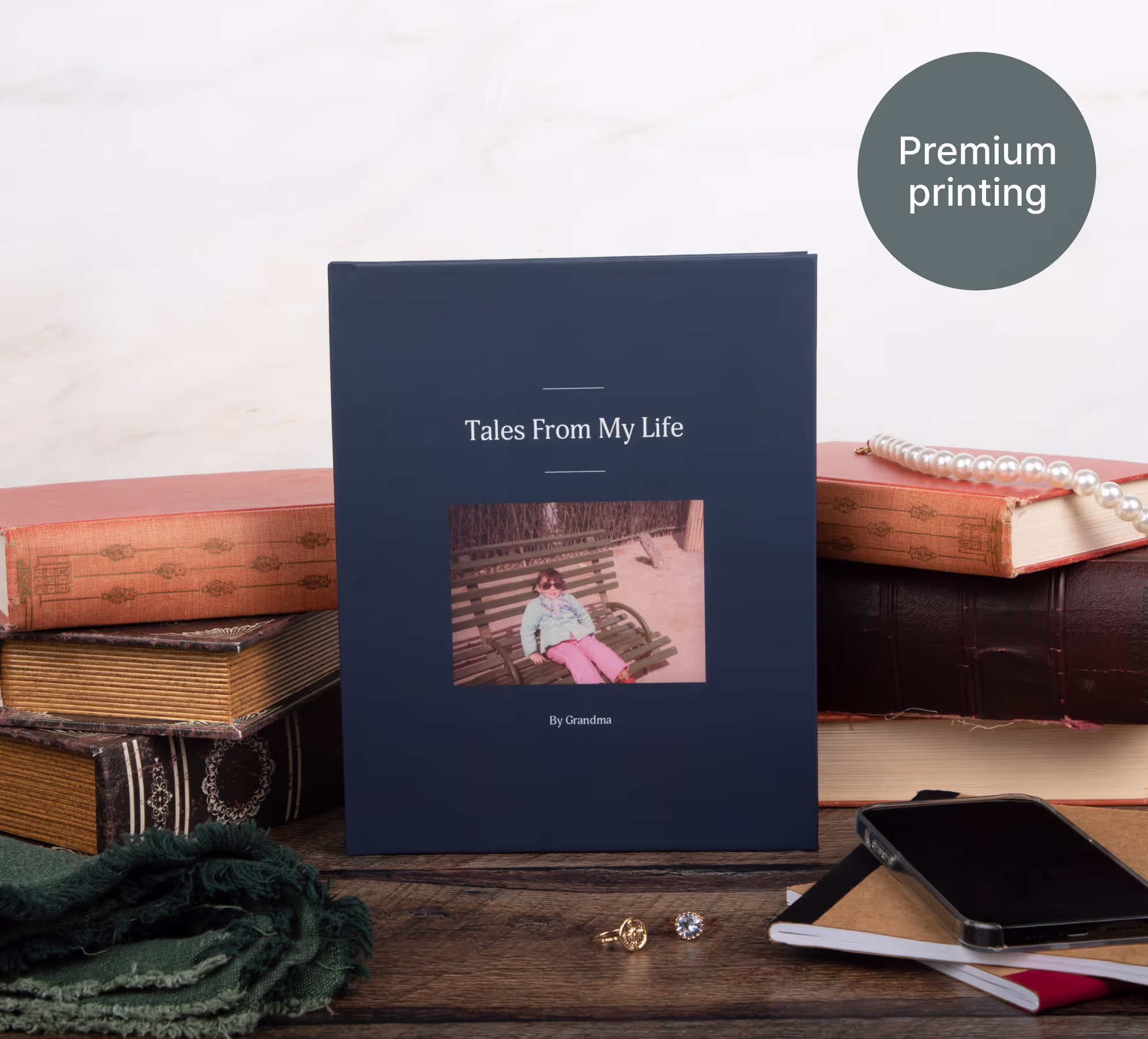 Preview of a finished memory book