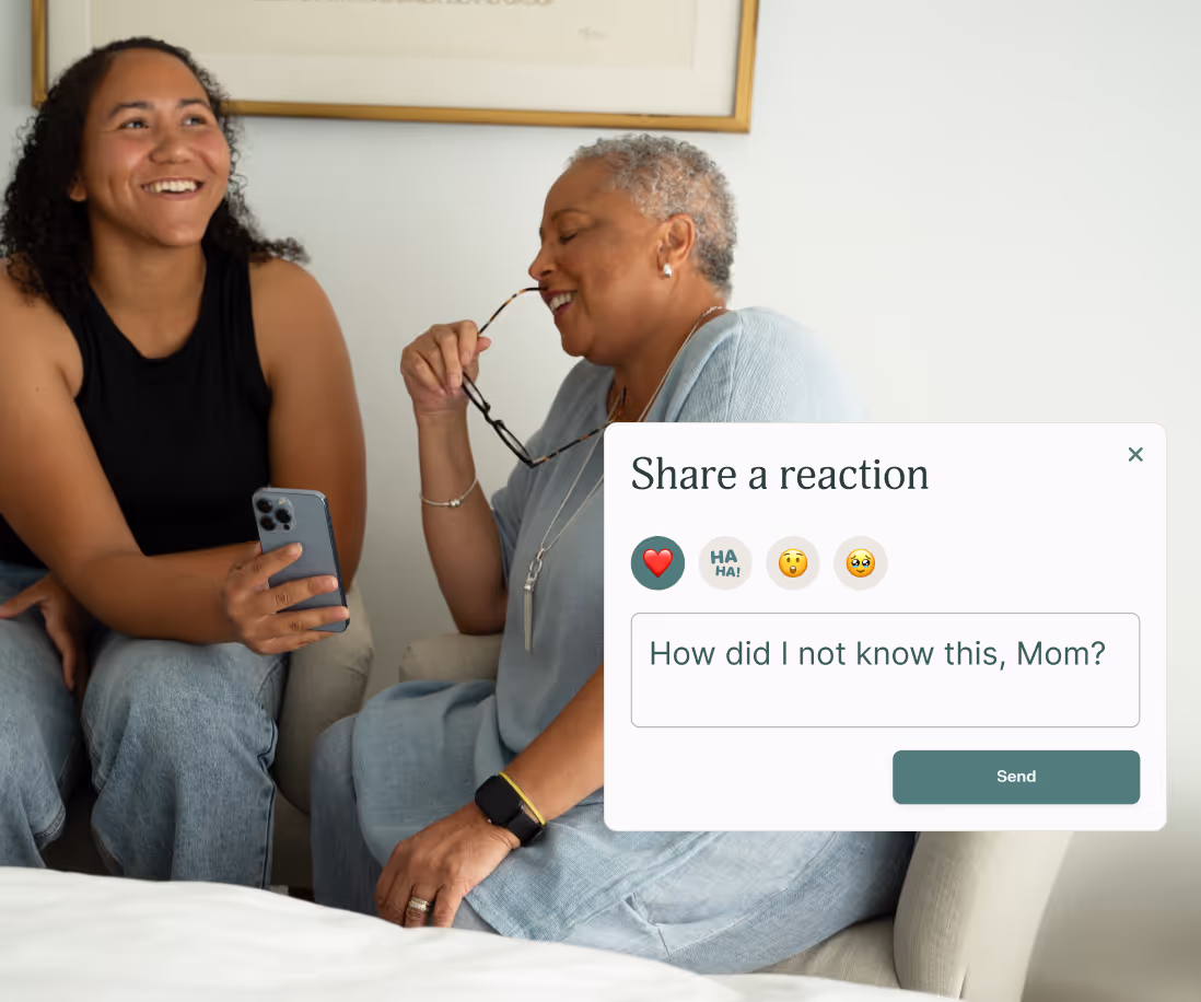 Step 4: Share and relive every memory together